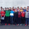 U-14 Hurlers Receive Down Championship Runner-Up Medals.
